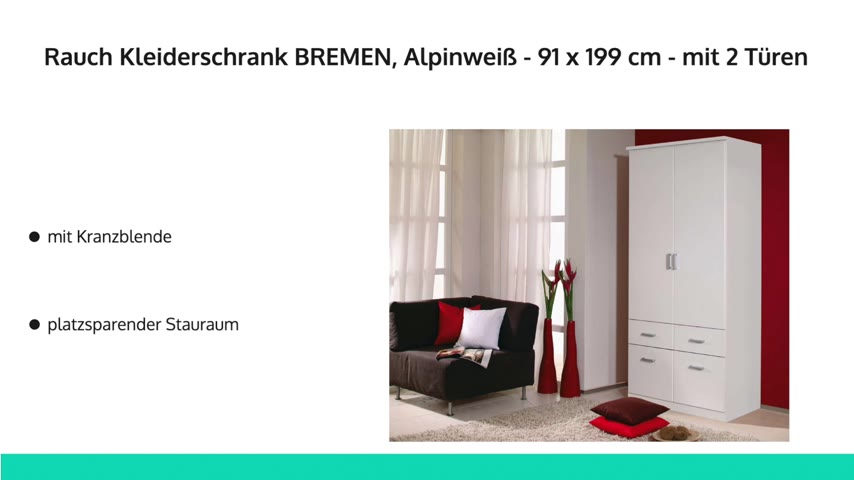 BREMEN Jack Drehtürenschränke | Kleiderschrank bei Möbel