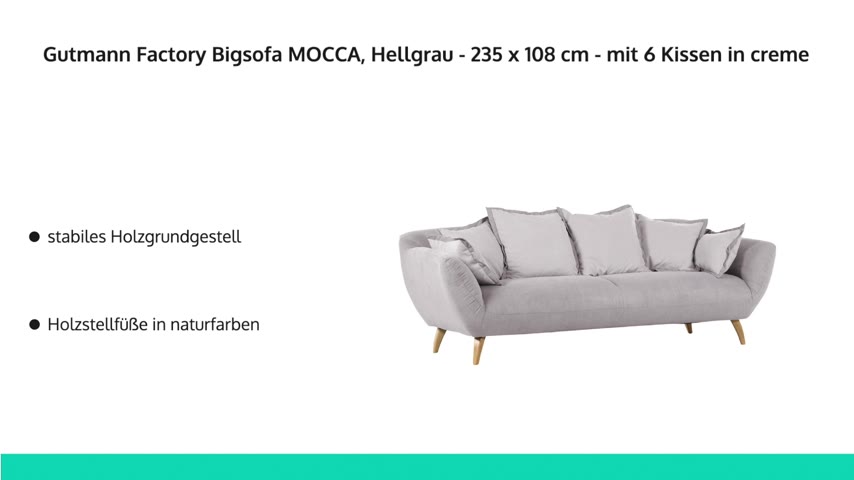 MOCCA Möbel Big-Sofas bei Bigsofa Jack |