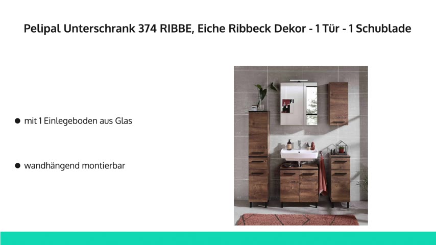 | 374 bei Möbel Unterschrank Bad-Unterschränke RIBBE Jack
