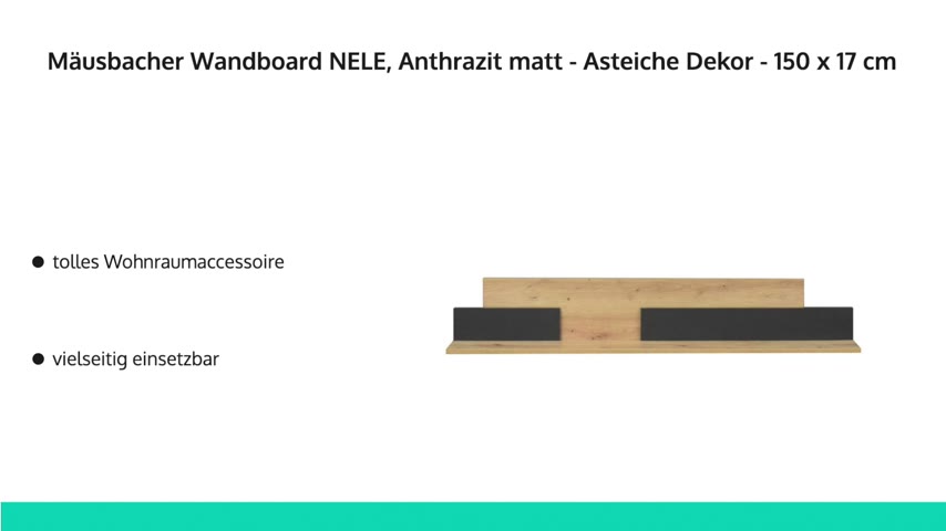 Wandboard NELE | Wandregale & -boards bei Möbel Jack | Wandkonsolen