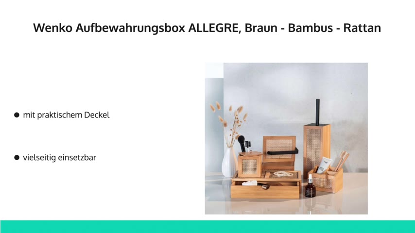 Aufbewahrungsbox ALLEGRE | Boxen bei Möbel Jack